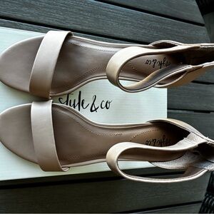 Style & Co. Women's Beige Sandals